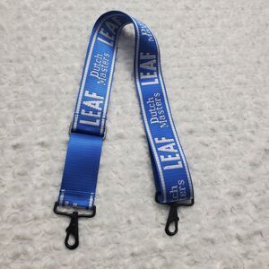 Dutch Masters Leaf Bag Strap Blue Adjustable Crossbody Replacement Swivel Clips